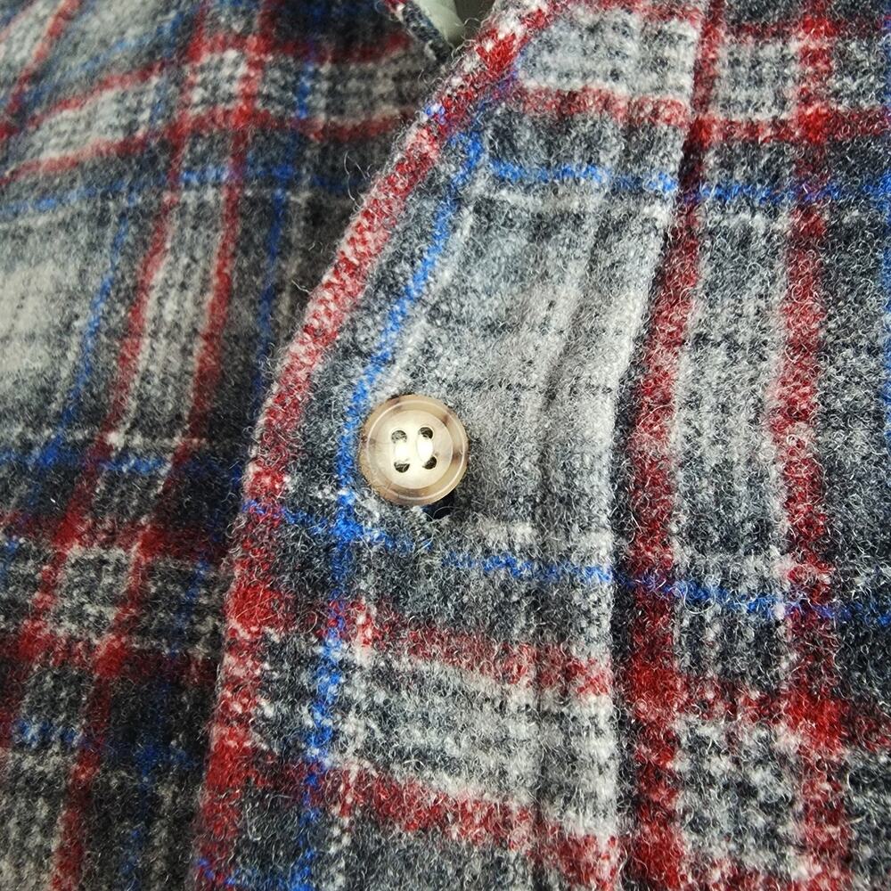 Pendleton Vintage Wool Button Down Plaid Shirt | … - image 6